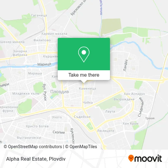 Alpha Real Estate map