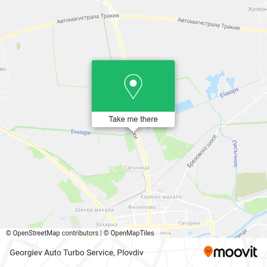 Georgiev Auto Turbo Service map