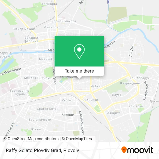 Raffy Gelato Plovdiv Grad map