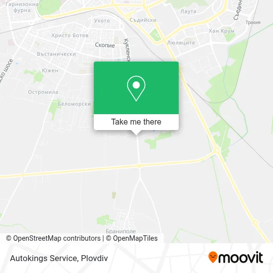 Autokings Service map