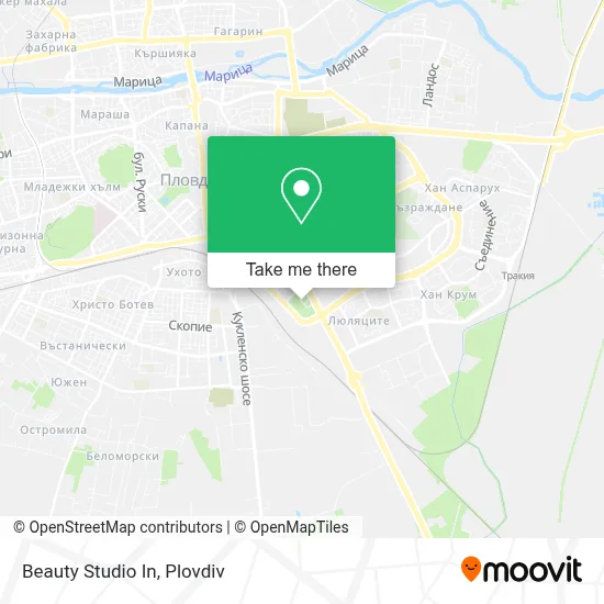 Beauty Studio In map