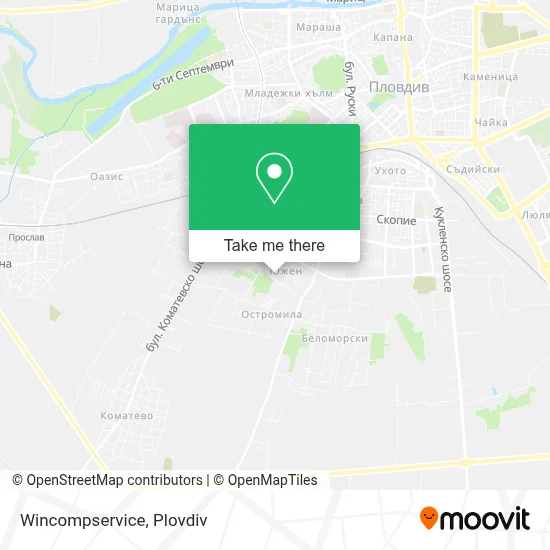 Wincompservice map