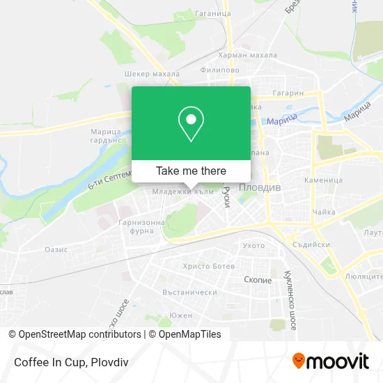 Coffee In Cup map