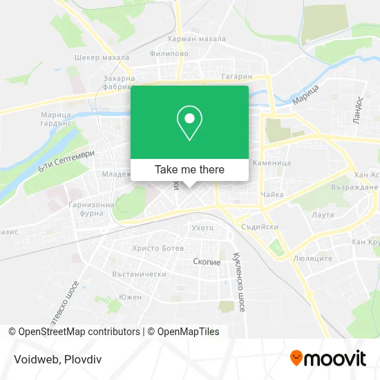 Voidweb map