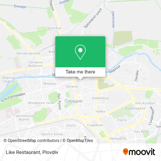 Like Restaurant map