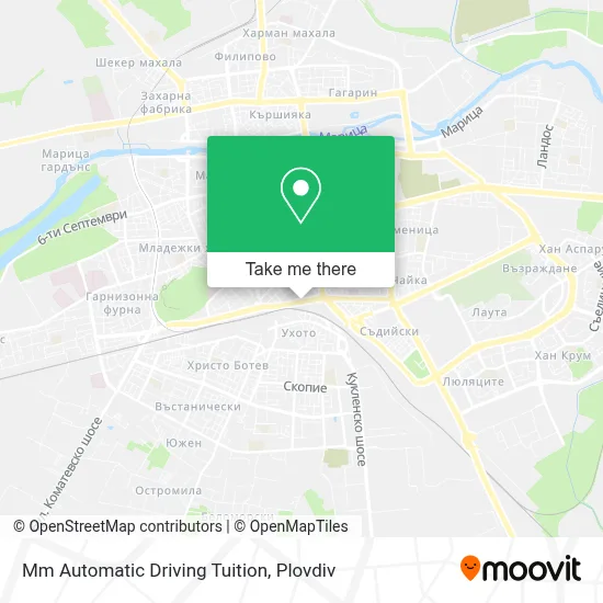 Mm Automatic Driving Tuition map