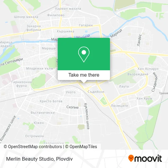 Merlin Beauty Studio map