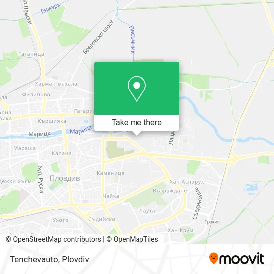 Tenchevauto map