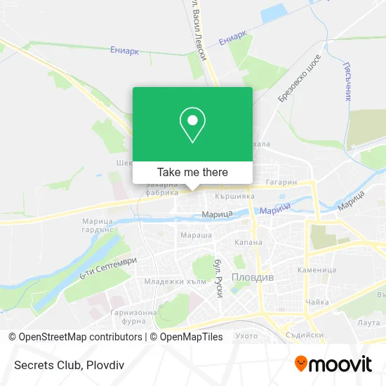 Secrets Club map