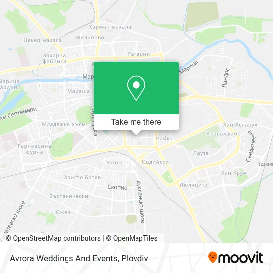 Avrora Weddings And Events map