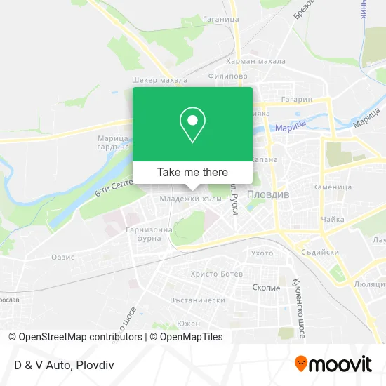 D & V Auto map