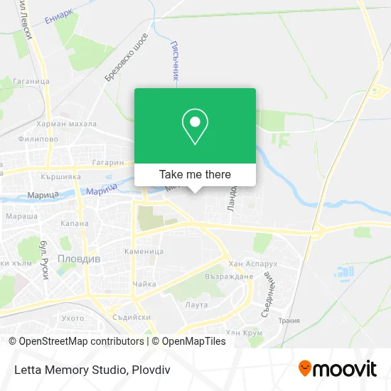Letta Memory Studio map