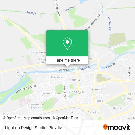 Light on Design Studio map