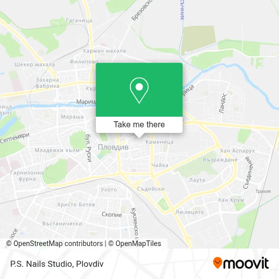 P.S. Nails Studio map