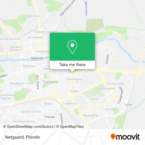 Netguard map