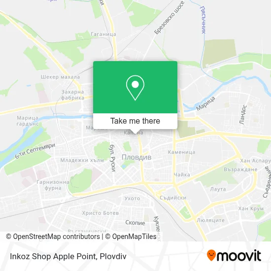 Inkoz Shop Apple Point map