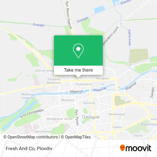 Fresh And Co map