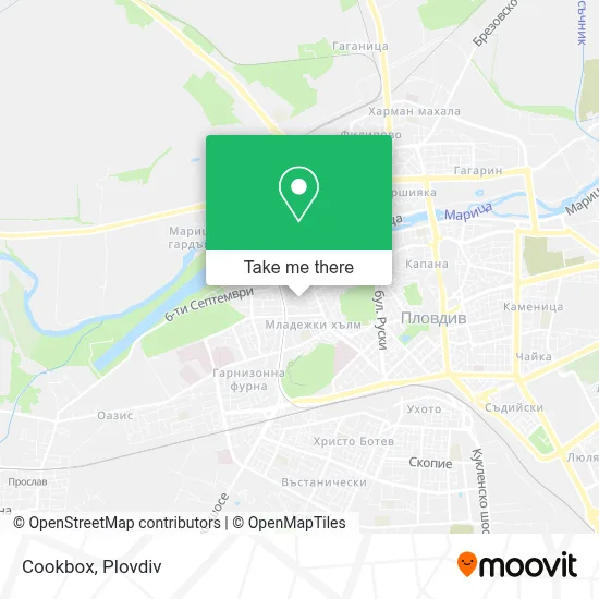 Cookbox map