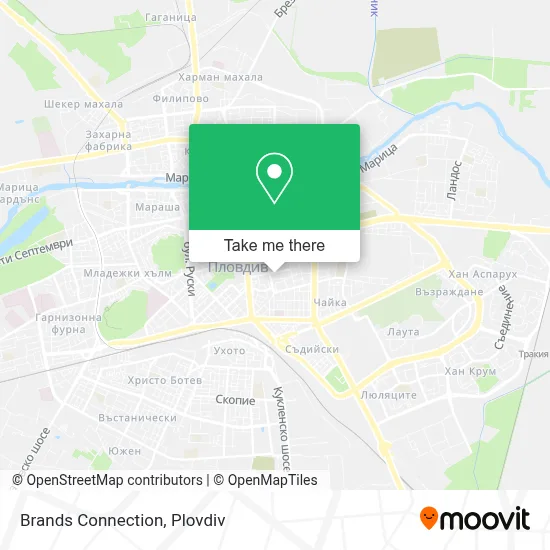 Brands Connection map