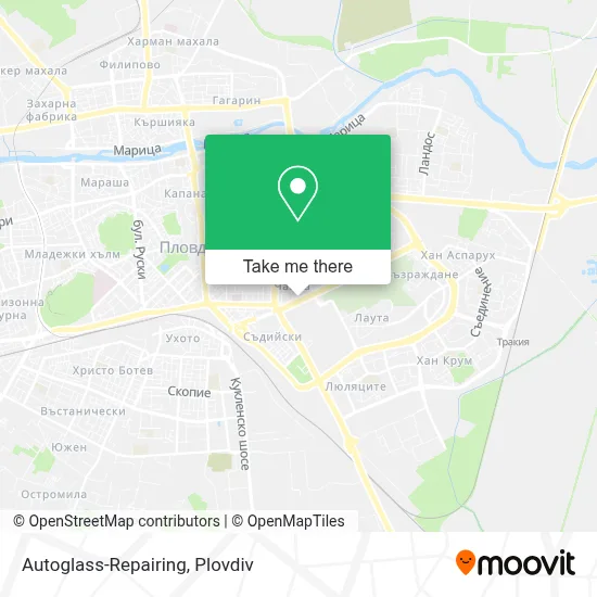 Autoglass-Repairing map