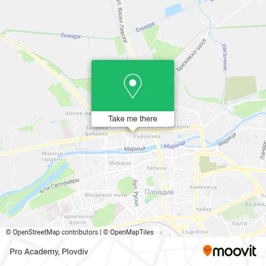 Pro Academy map