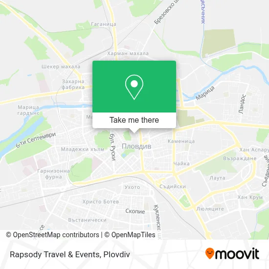 Rapsody Travel & Events map