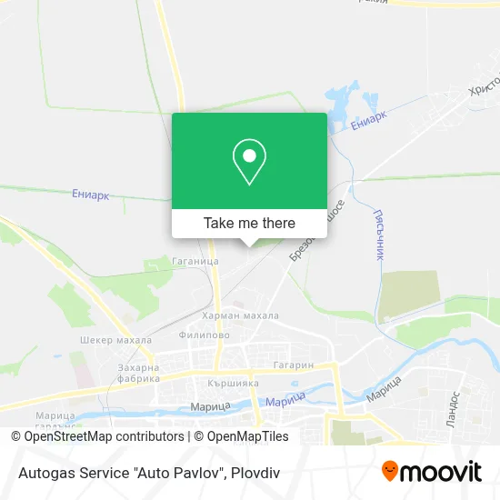 Autogas Service "Auto Pavlov" map