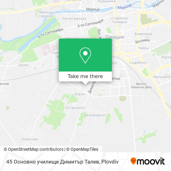 45 Основно училище Димитър Талев map