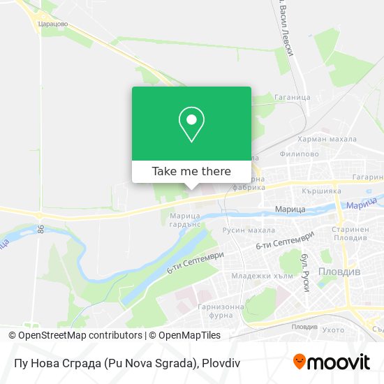 Пу Нова Сграда (Pu Nova Sgrada) map