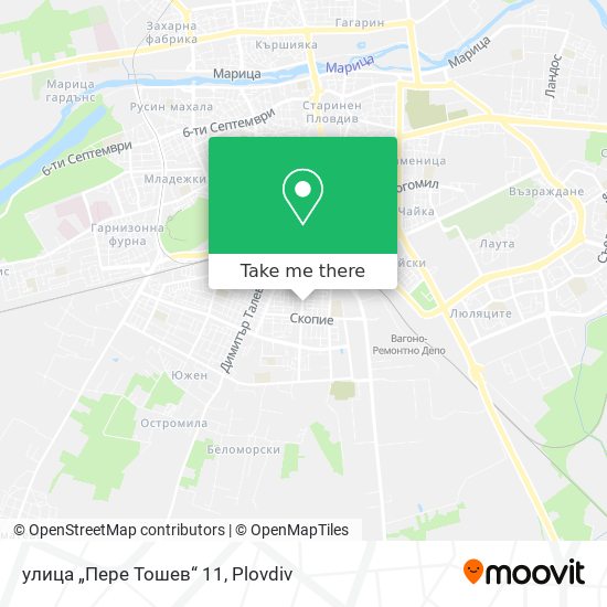 улица „Пере Тошев“ 11 map