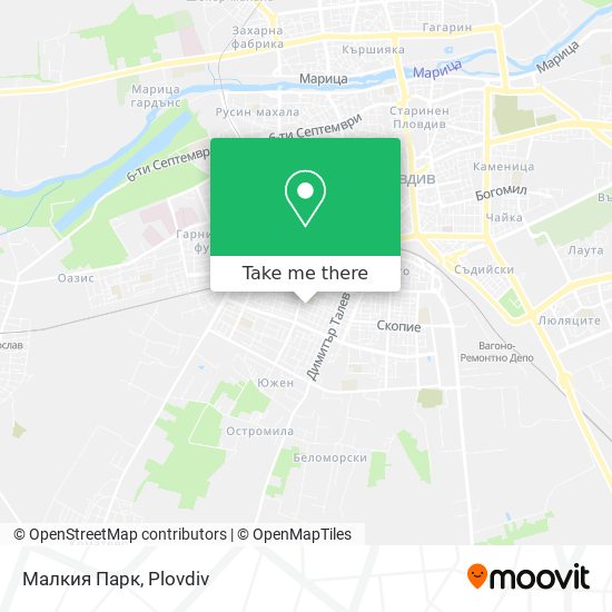 Малкия Парк map