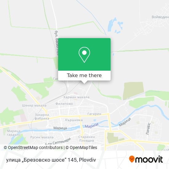 улица „Брезовско шосе“ 145 map