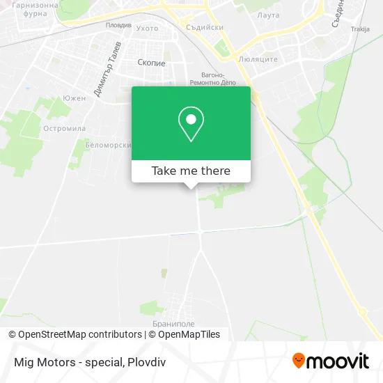 Карта Mig Motors - special