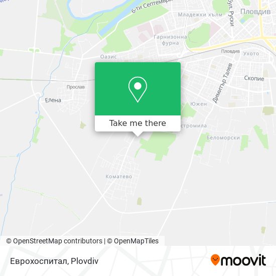 Еврохоспитал map