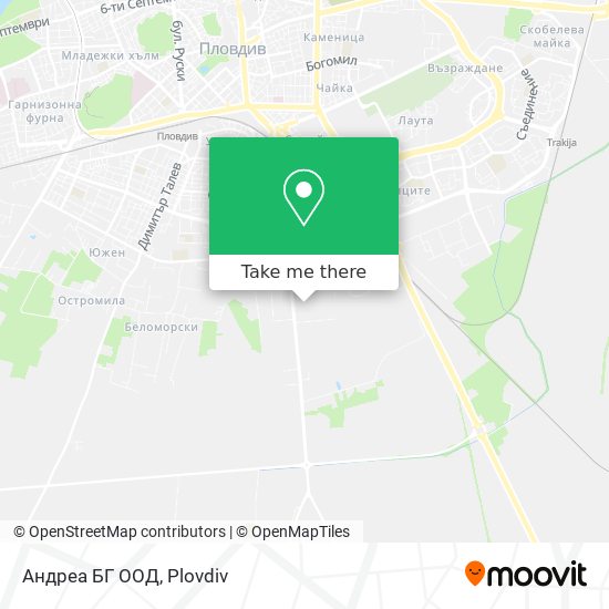 Андреа БГ ООД map
