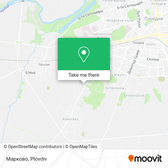 Марково map