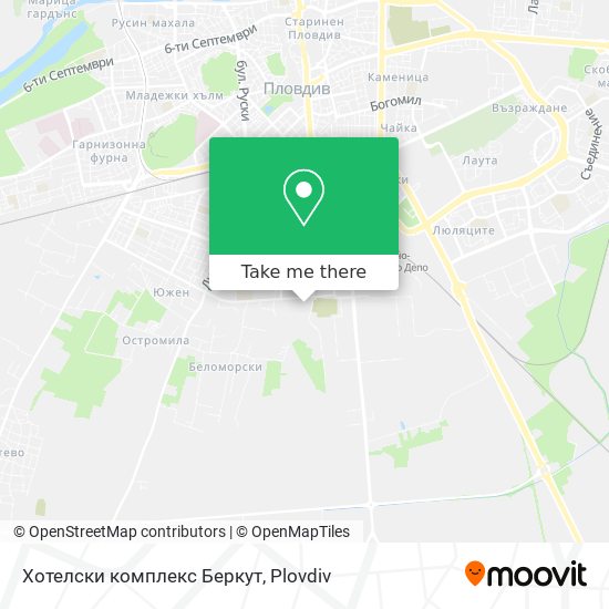 Хотелски комплекс Беркут map