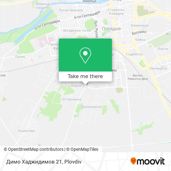 Карта Димо Хаджидимов 21