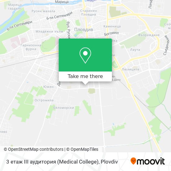 3 етаж III аудитория (Medical College) map