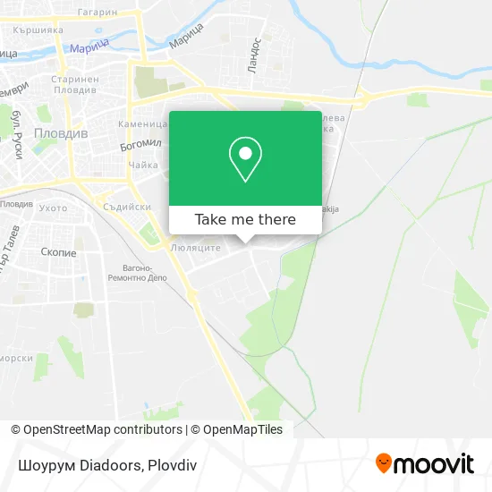 Карта Шоурум Diadoors