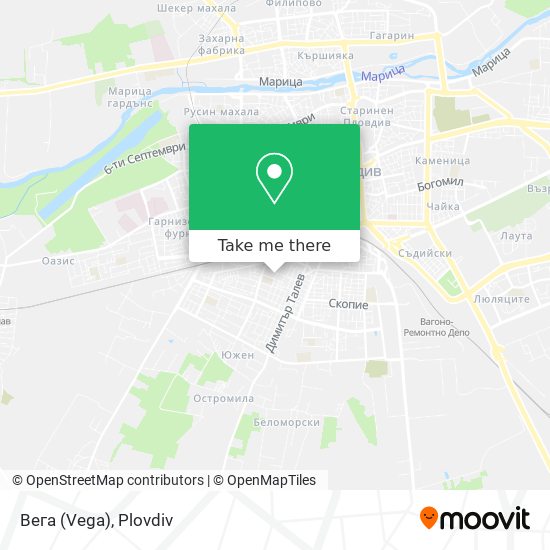 Вега (Vega) map