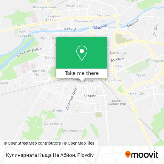 Кулинарната Къща На Абйон map