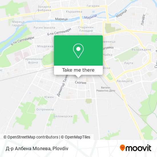 Д-р Албена Молева map