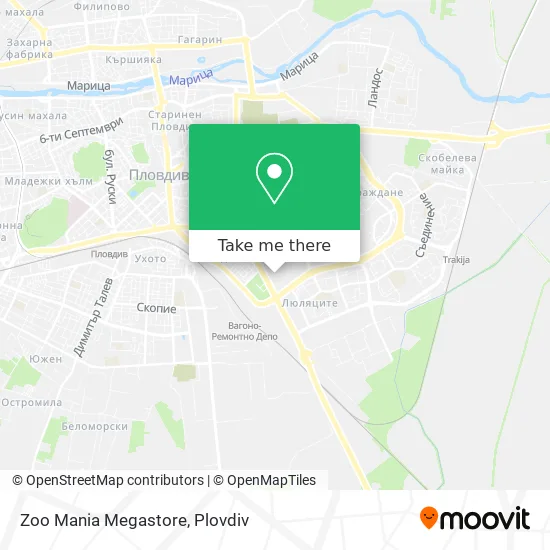Карта Zoo Mania Megastore