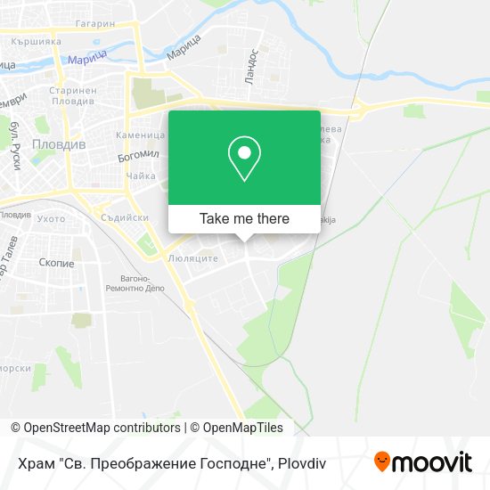 Карта Храм "Св. Преображение Господне"
