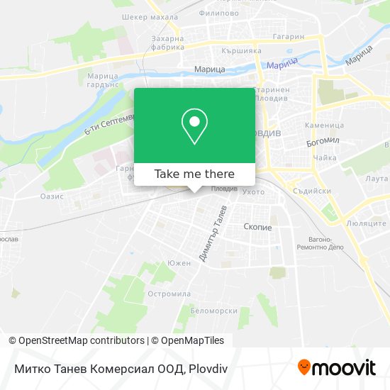 Митко Танев Комерсиал ООД map