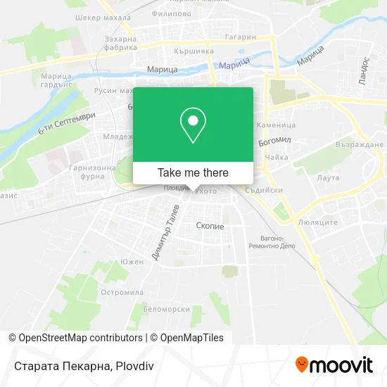 Карта Старата Пекарна
