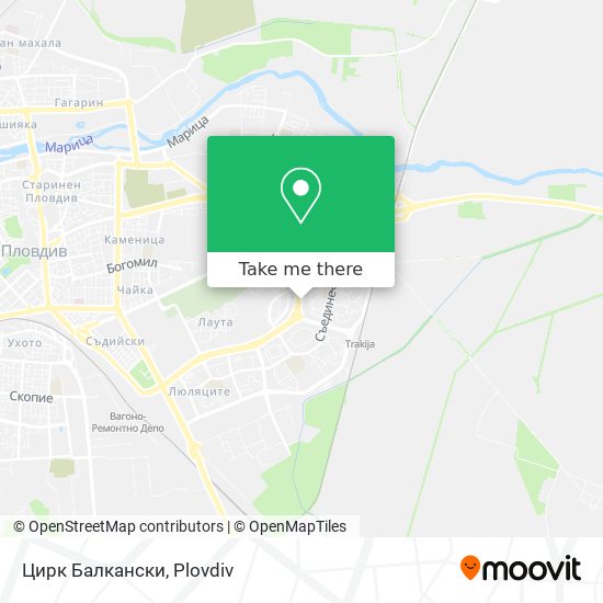 Цирк Балкански map