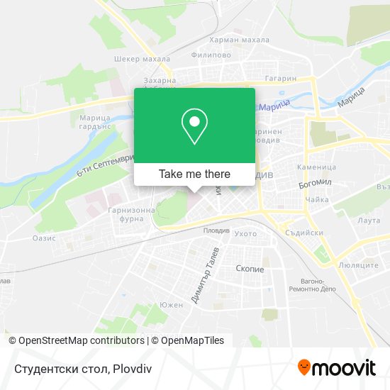 Студентски стол map