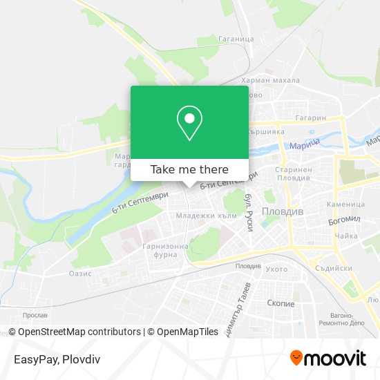 EasyPay map